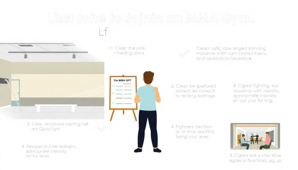 Как выбрать зал и тренера по MMA: чек-лист для новичков - иллюстрация