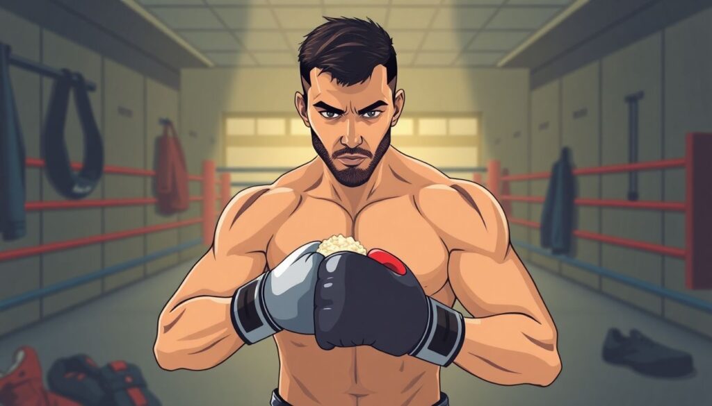 Питание и восстановление в MMA: рацион бойца перед боем и после него - иллюстрация