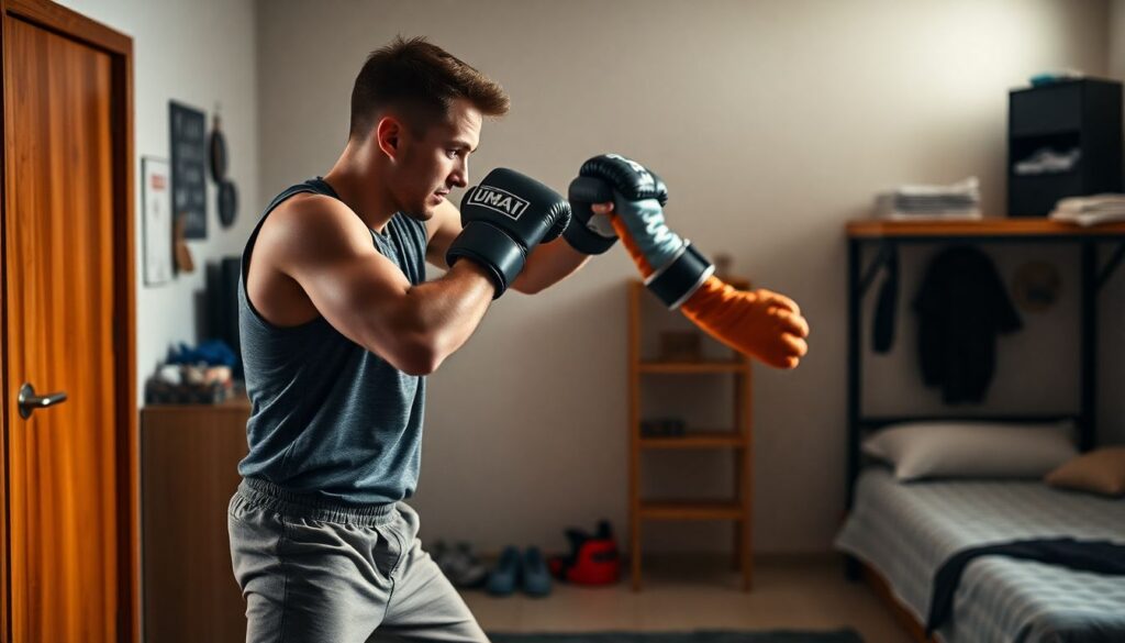 Домашние тренировки по MMA: комплекс упражнений без оборудования - иллюстрация