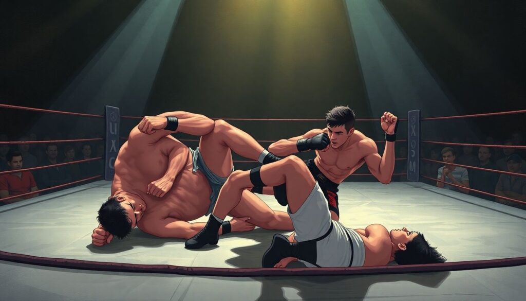 Разбор бойцовских стилей: страйкер против борца — кто и когда получает преимущество в октагоне - иллюстрация