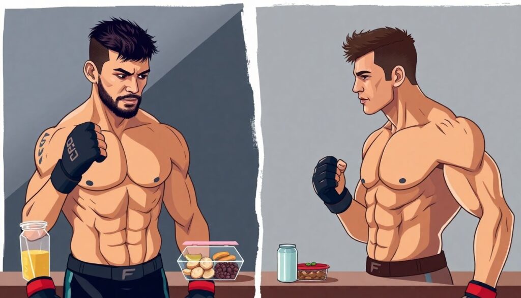 Как питаться бойцу MMA: сгонка веса, восстановление и повседневный рацион - иллюстрация