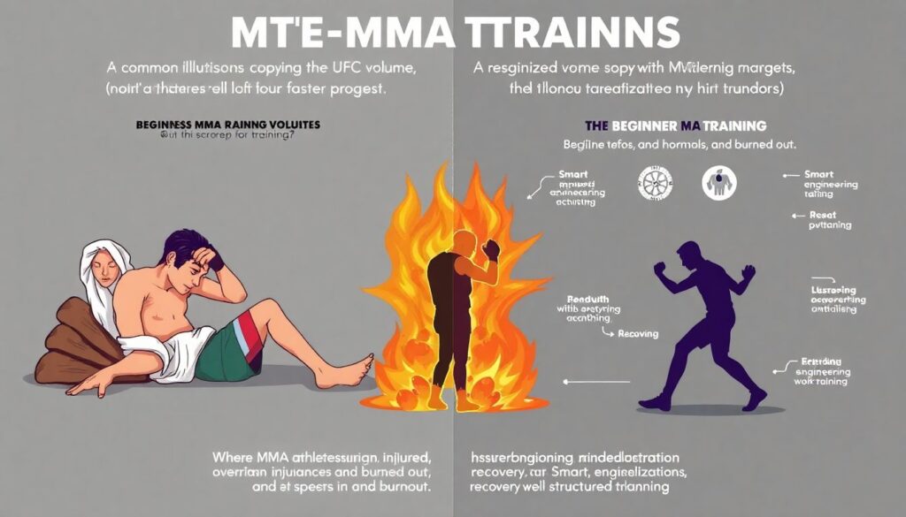 Топ-7 ошибок новичков в MMA и как их избежать на первых тренировках - иллюстрация