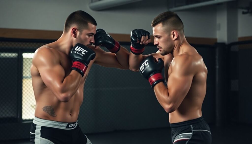 Секреты эффективного клинча в MMA: приёмы, контроль и работа у сетки - иллюстрация